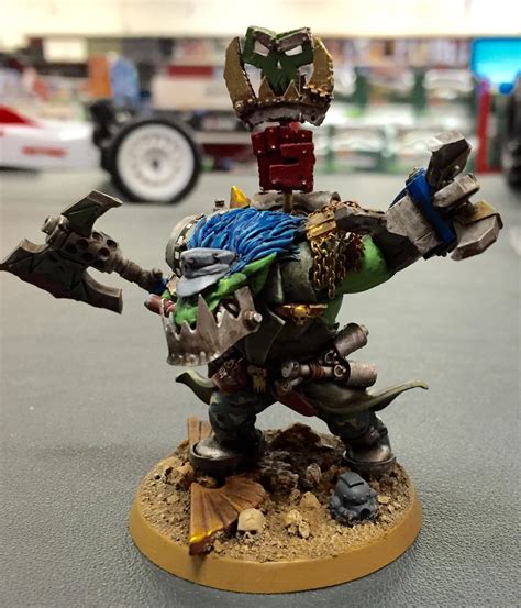 Blood Axe Orks Warboss Gallery Dakkadakka