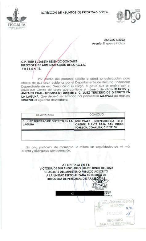 Alcalde 16 06 2022censurado Terminadopage 0001 Fiscalía General Del Estado De Durango