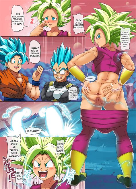 Kale E Caulifla Putinhas Na Suruba Manga Hentai