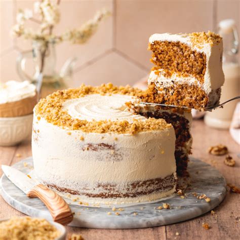 No Bake Carrot Cake Cheesecake Vegan Gluten Free