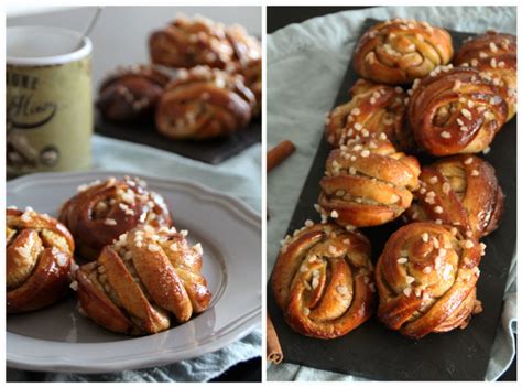 Rêve de gourmandises Kanelbullar petits pains à la cannelle