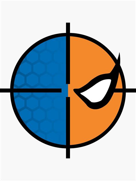 Deathstroke Emblem Round Sticker For Sale By Kirkdstevens Redbubble