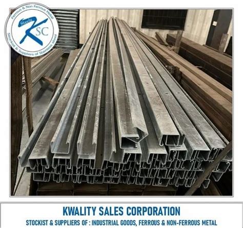 Strut Channel Hot Dip Galvanized Iron Unistrut Channel Wholesale Supplier From Navi Mumbai