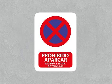 Pack Se Ales De Prohibido Aparcar Entrada Y Salida De Veh Culos