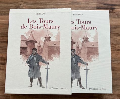 Les tours de Bois Maury Intégrale 40 Ans Glénat C emboitage TL