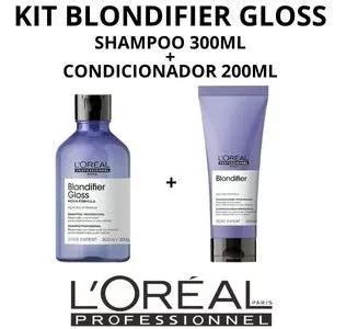 Kit Loreal Blondifier Gloss Sh 300ml Condicionador 200ml Frete grátis