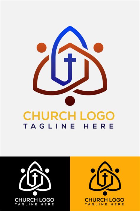 Church Logo Design Template - MasterBundles