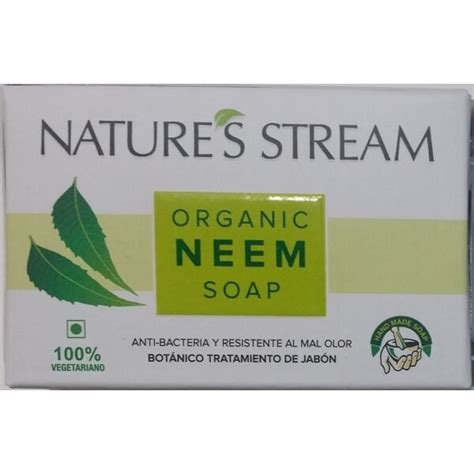 Nature’s Stream Organic Neem Soap 100 Grams Bazaardesi