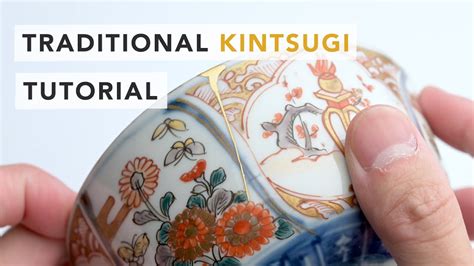 [basic Kit] Traditional Kintsugi Tutorial Food Safe Method Cracked Basic Tutorial Youtube