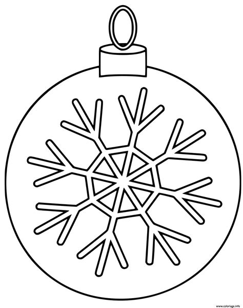 Coloriage Boule De Noel Coloriagecrayon Dessin Noel A Imprimer Images