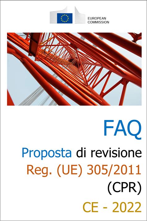 FAQ Proposta Di Revisione Regolamento UE 305 2011 CPR Certifico Srl