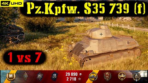 World Of Tanks Pz Kpfw S35 739 F Replay 11 Kills 2k Dmg Patch 1 5