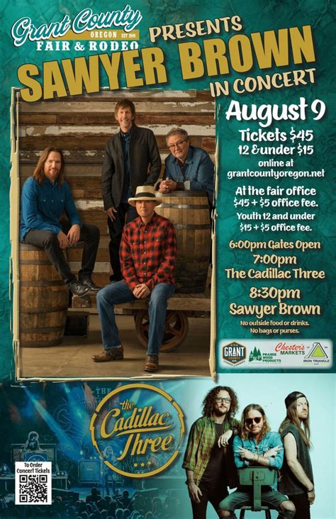 Grant County Fair Concert – Sawyer Brown – Grant County Oregon Chamber of Commerce