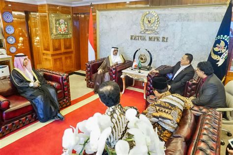 Terima Duta Besar Kerajaan Arab Saudi Untuk Indonesia Ketua Mpr