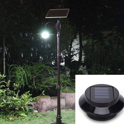 Super Bright Yard Lamp Solar Panel Garden Light 3 LED Lights