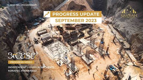 Acasa Progress Update September 2023 Simchah Estates Kokapet