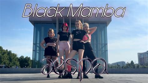 KPOP IN PUBLIC ONE TAKE aespa 에스파 Black Mamba dance cover by