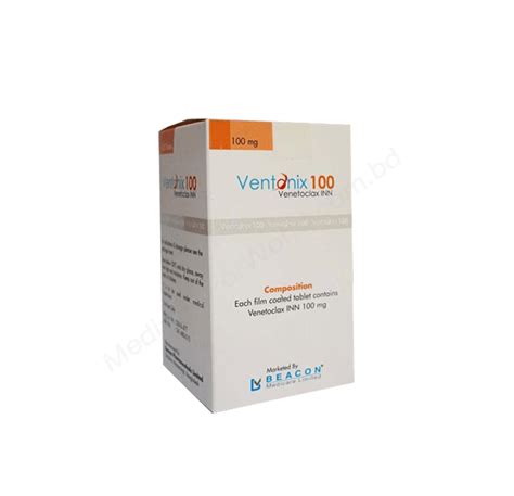 Venetoclax (Ventonix 100mg) Rx - MEDICINE FOR WORLD