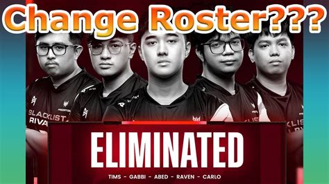 Blacklist Baka Mag Change Roster Kuku Stream W Gabbi Palos Yowe