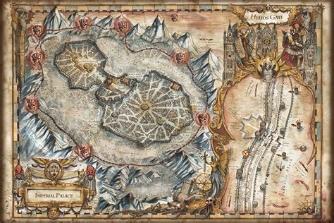 Siege Of Terra The Lost And The Damned Map Warhammer Art