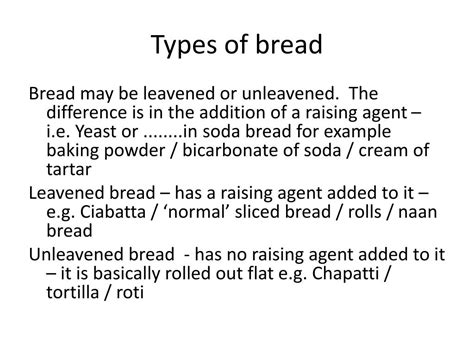 Ppt Gcse Bread Making Powerpoint Presentation Free Download Id 2454607