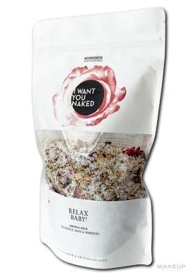 I Want You Naked Relax Baby Aroma Bath Refill Rose Hibiscus Aroma Bath Makeup Uk