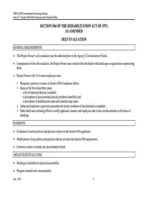 504 Plan Template Fill Out Sign Online DocHub