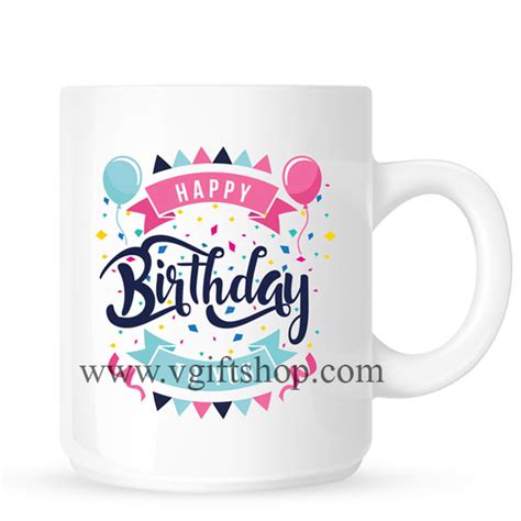 CUSTOMIZED BIRTHDAY MUG - V Gift Shop