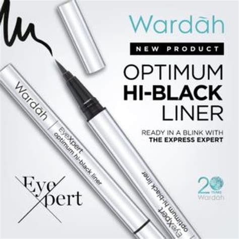 Jual Wardah EyeXpert Series BPOM Optimum Hi Black Eye Liner Waterproof