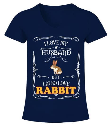 Crusader Rabbit T Shirt I Love My Rabbit Husband Christmas Rabbit T