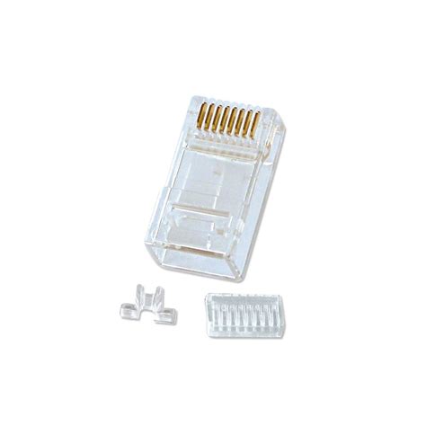 Rj 45 Male Connector 8 Pin Utp Cat6 Pack Of 10