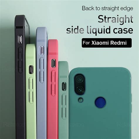 Xiaomi Capa Para Redmi Note 8t 7 Pro 6 5 Plus De Silicone Fosca