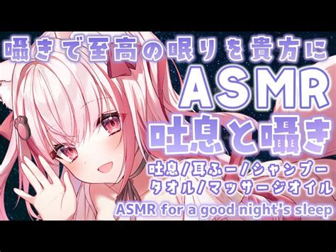 Asmr 寝た記憶がなくなるくらい眠れる雑な耳のマッサージと意味不明なささやき Rough Ear Massage Umino Asmr Asmrs