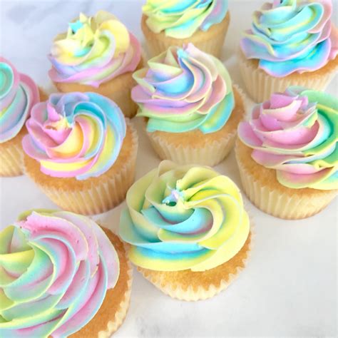 Arriba Imagen Cupcakes Colores Pastel Abzlocal Mx