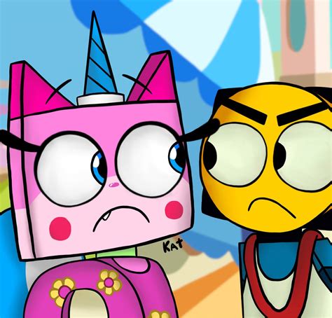 Redraw Of The Scene From The Beach Daze” Episode Unikitty Amino