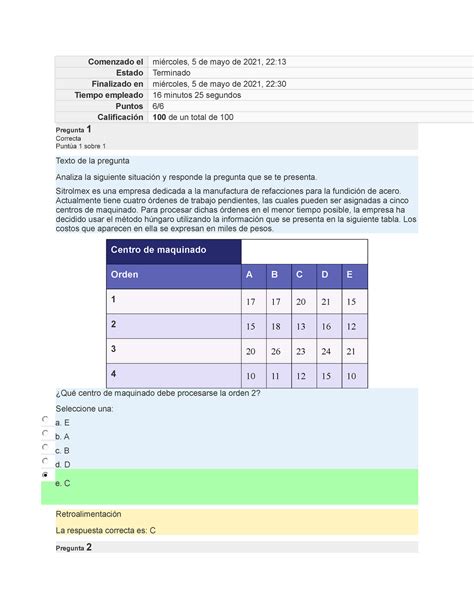 Cuestionatio Unidad Analiza La Siguiente Situaci N Y Responde La