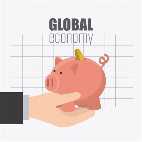 Free Vector Global Economy Money And Business Design