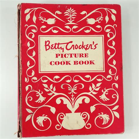 Betty Crocker S Picture Cookbook First Edition Third Printing