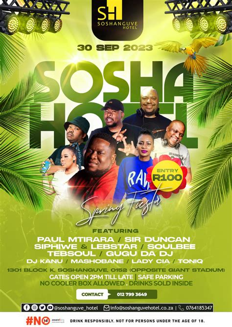 Soshanguve Hotel Spring Fiesta Howler