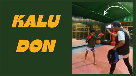 Metal Muay Thai Fight Gym Kalu Don Muay Thai Pad Work Viral Youtube