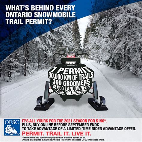 2021 Ontario Snowmobile Trail Permits now Available – The BEAST