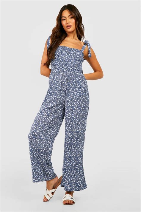 Floral Jumpsuits Floral Print Jumpsuits Boohoo Uk