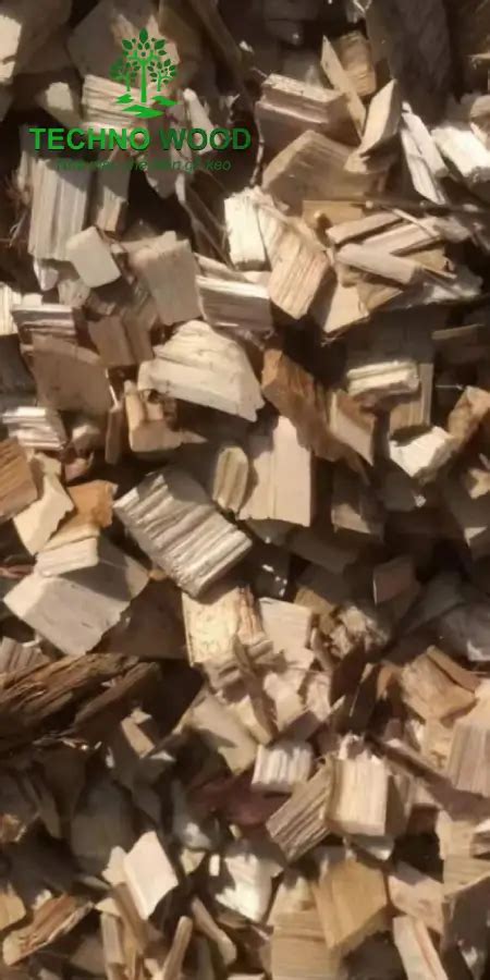 Acacia Wood Chips Bark Mulch Techno Wood International