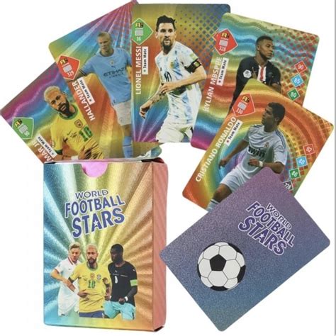 Set 55 Cartonase Multicolor Golden Fotbalisti World Football Stars