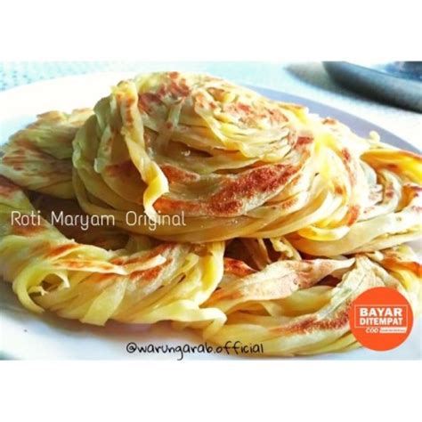 Jual Roti Maryam Atau Roti Canai Cane Pack Isi Dan Roti Khas Arab