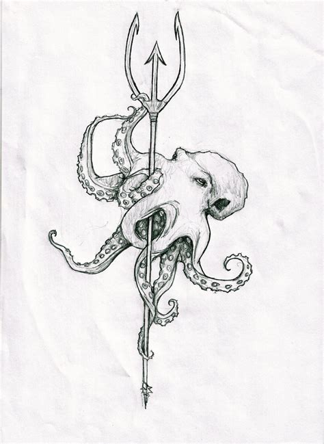 Poseidons Trident By Agentcoleslaw On Deviantart Poseidon Tattoo