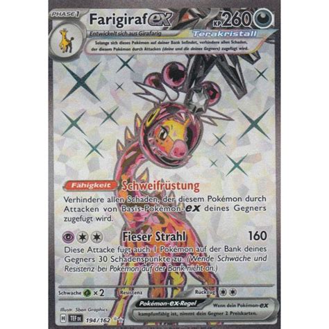 Farigiraf Ex Fullart Gewalten Der Zeit Pokemon Karte Kaufen