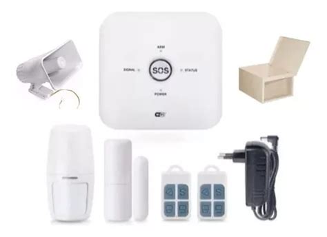 Kit Alarma Seguridad Wifi Gsm Inal Mbrica Tuya Smart Sirena Mercadolibre