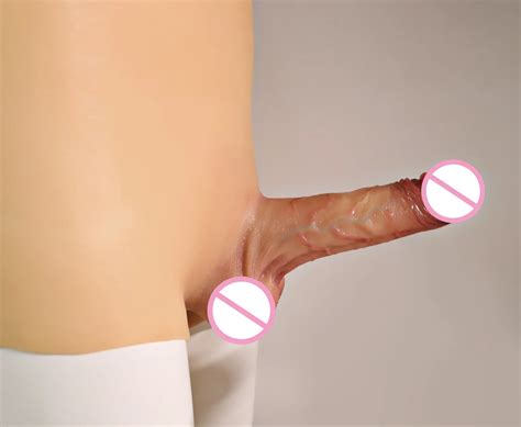 Adult Female Solid Hollow Artificial Strapon Lesbian Wearable Dildo Realistic Silicone Pants