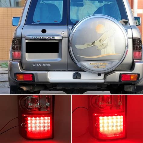 LED Rear Tail Light For Nissan Patrol Y61 1997 1998 1999 2000 2001 2002